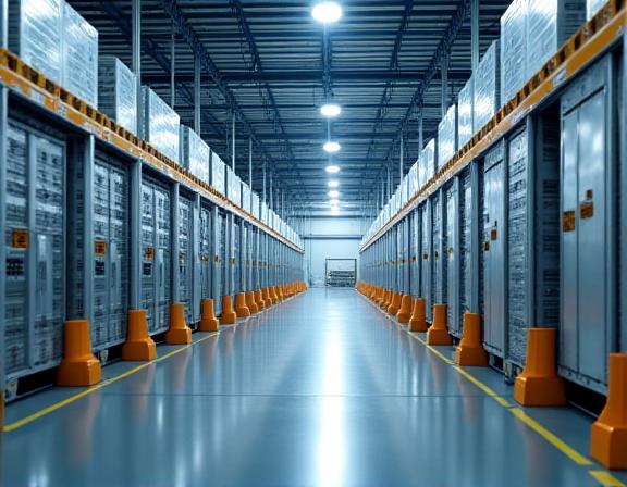 EV battery logistics and hazmat-compliant warehousing facility